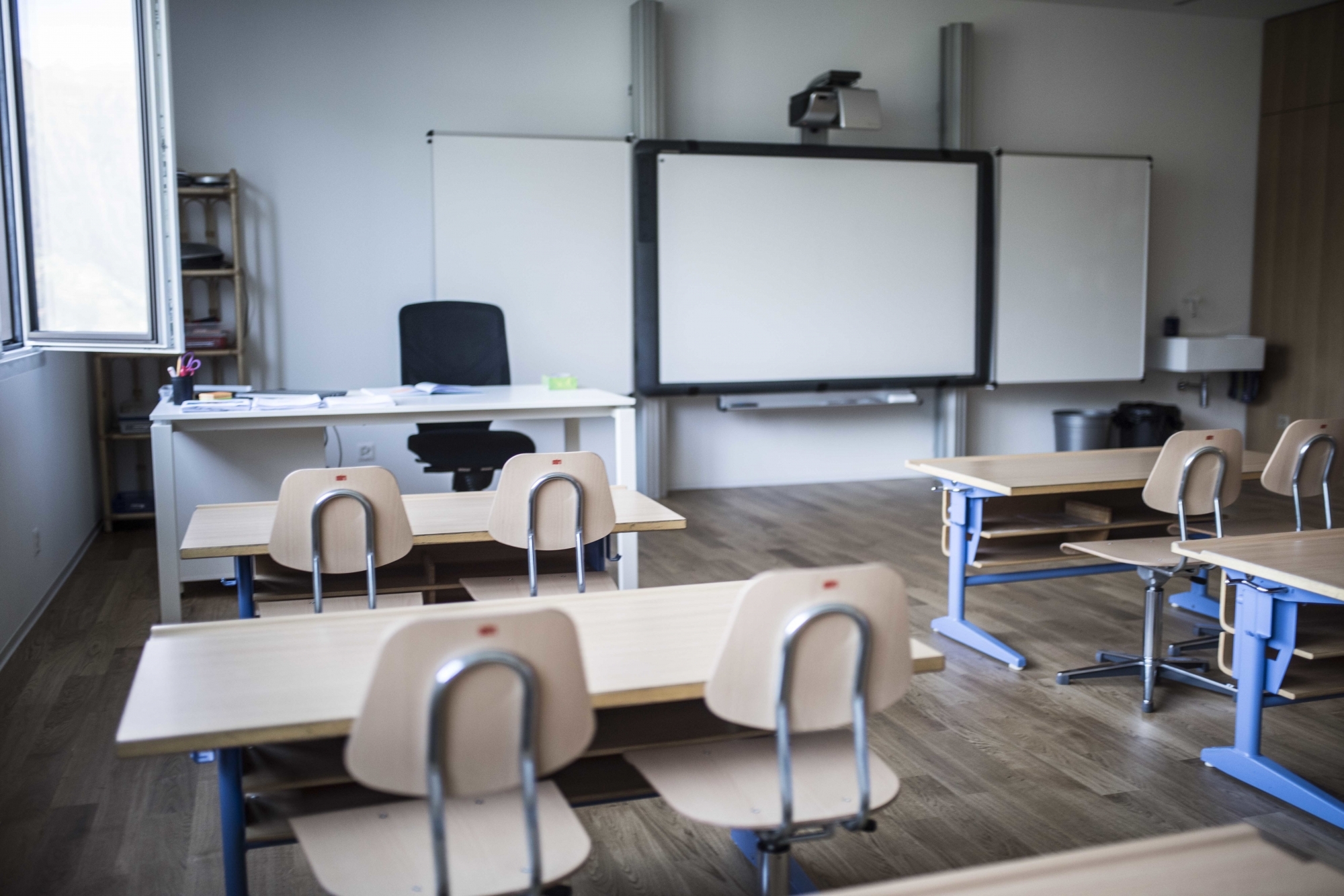 Les élèves retrouveront les bancs d'école le 11 mai prochain.