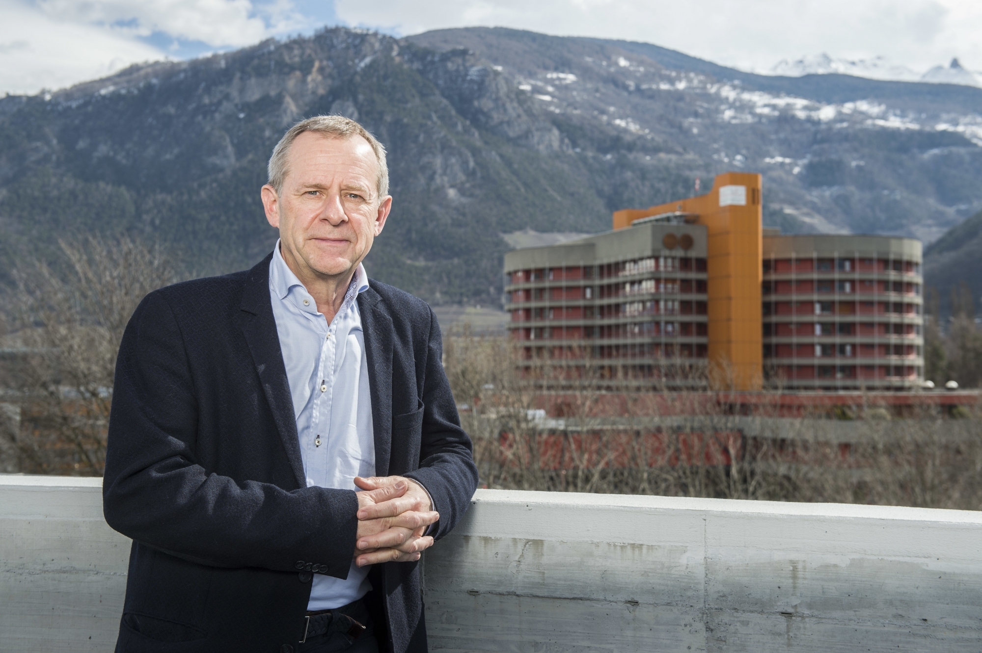 Eric Bonvin, directeur général de l'Hôpital du Valais: "Jusqu'à aujourd'hui, 68 patients souffrant du coronavirus ont pu quitter l'Hôpital sur les 230 hospitalisés au total.