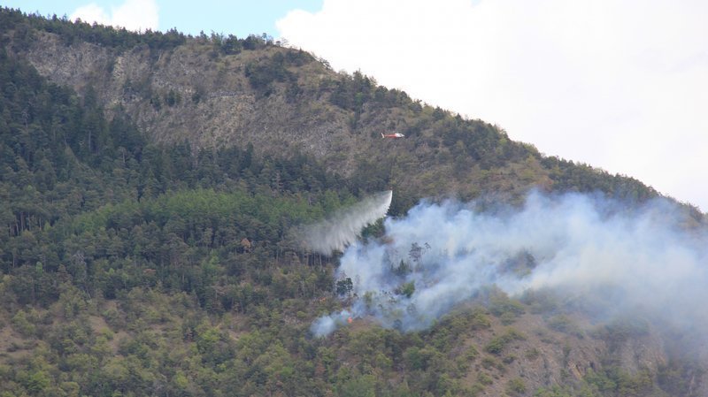 Le danger d'incendie de forêt est marqué en certaines régions.