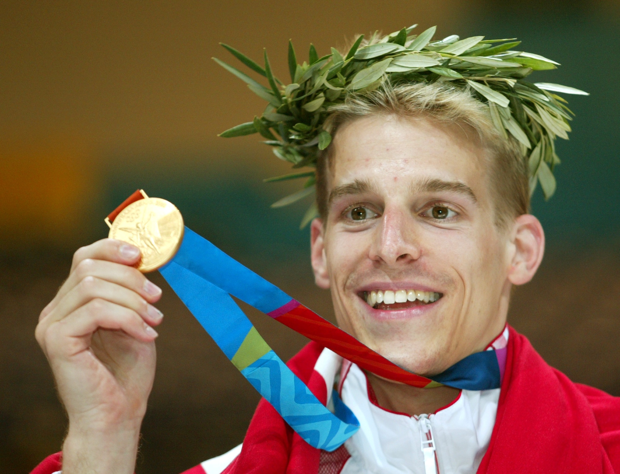 Le 17 août 2004, Marcel Fischer se parait d'or olympique après sa victoire en finale face au Chinois Wang Lei.