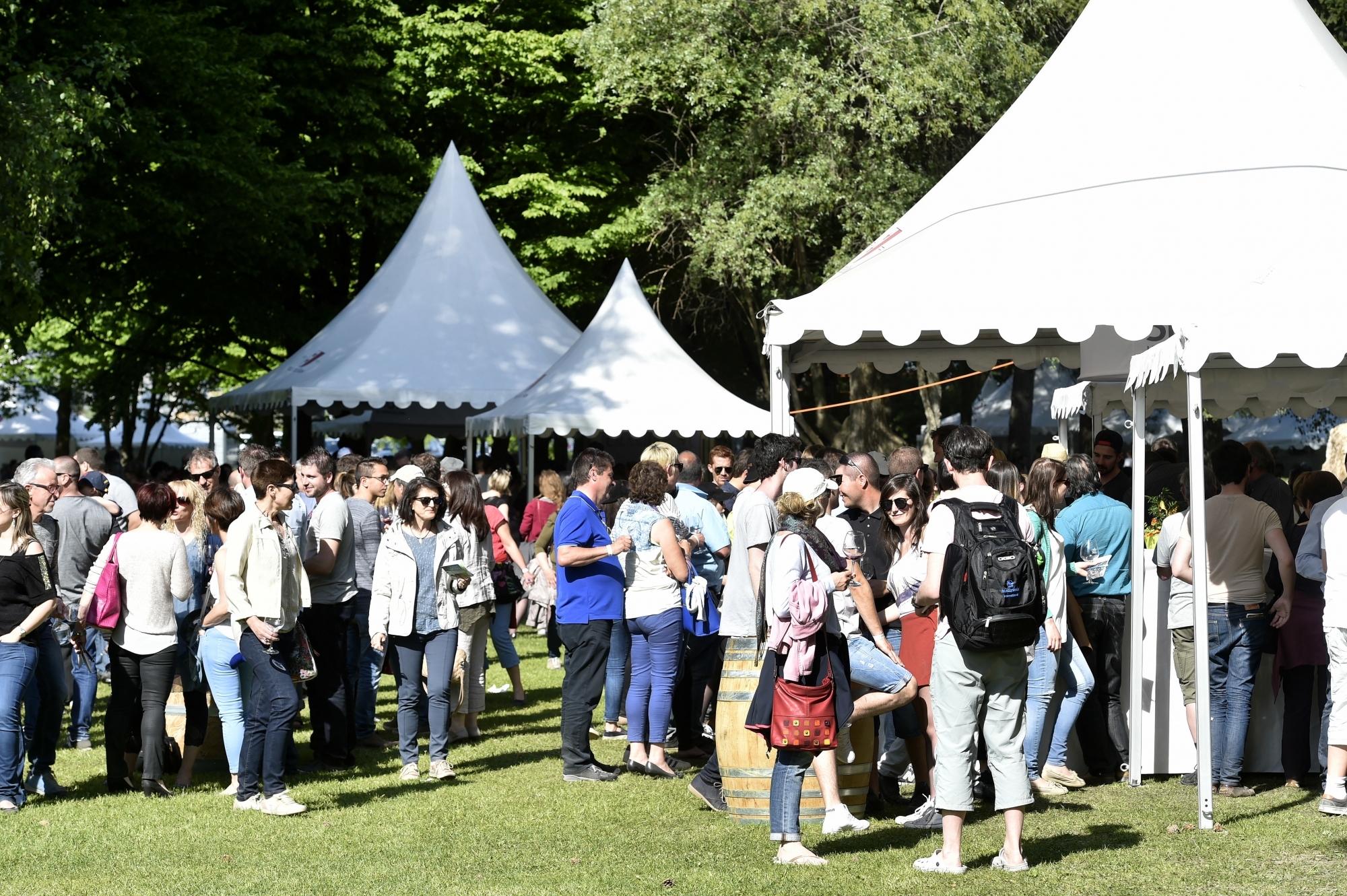 Les encaveurs de Sion misent sur l'été indien et déplacent le Jardin des Vins en octobre. du 16 au 18.