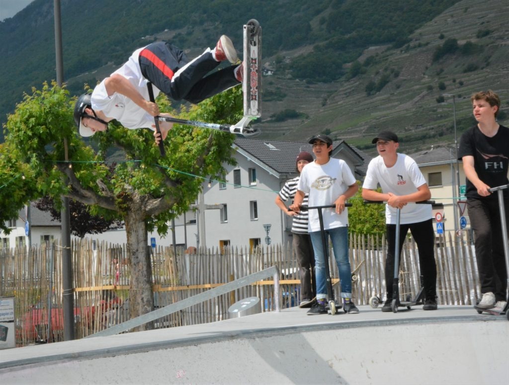 Les jeunes ont vraiment matière à s'éclater.