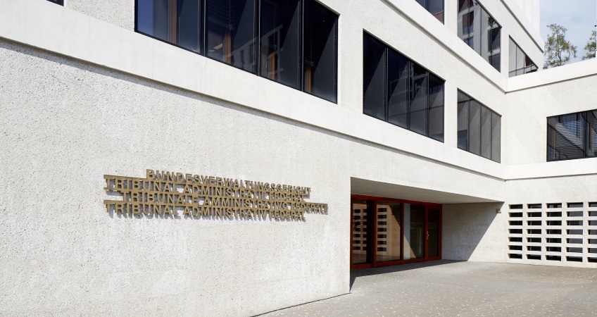 Le siège du Tribunal administratif fédéral se trouve à Saint-Gall.