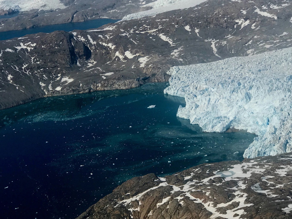 La calotte glacière du Groenland est condamnée à disparaître.