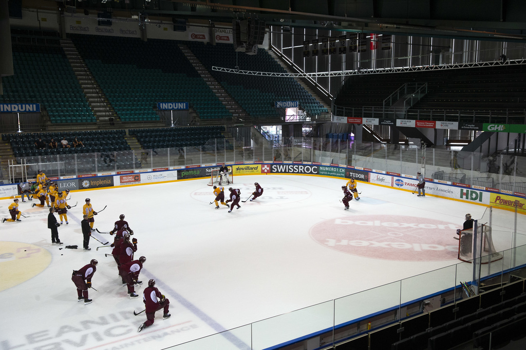 Genève-Servette et d'autres équipes ont recommencé l'entraînement.