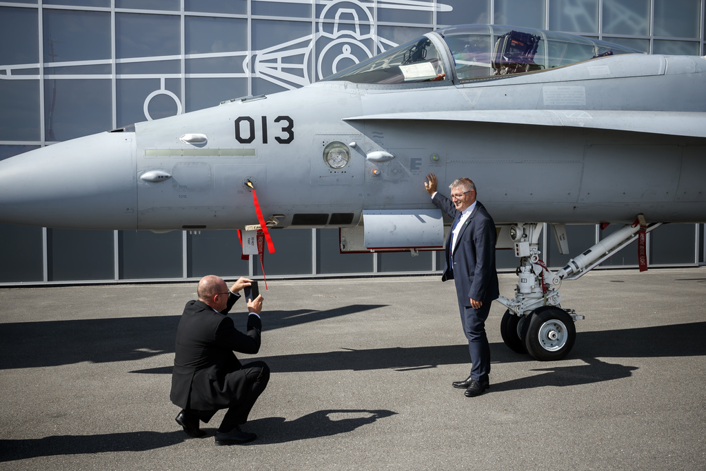 La population suisse accepterait les nouveaux avions de combat.