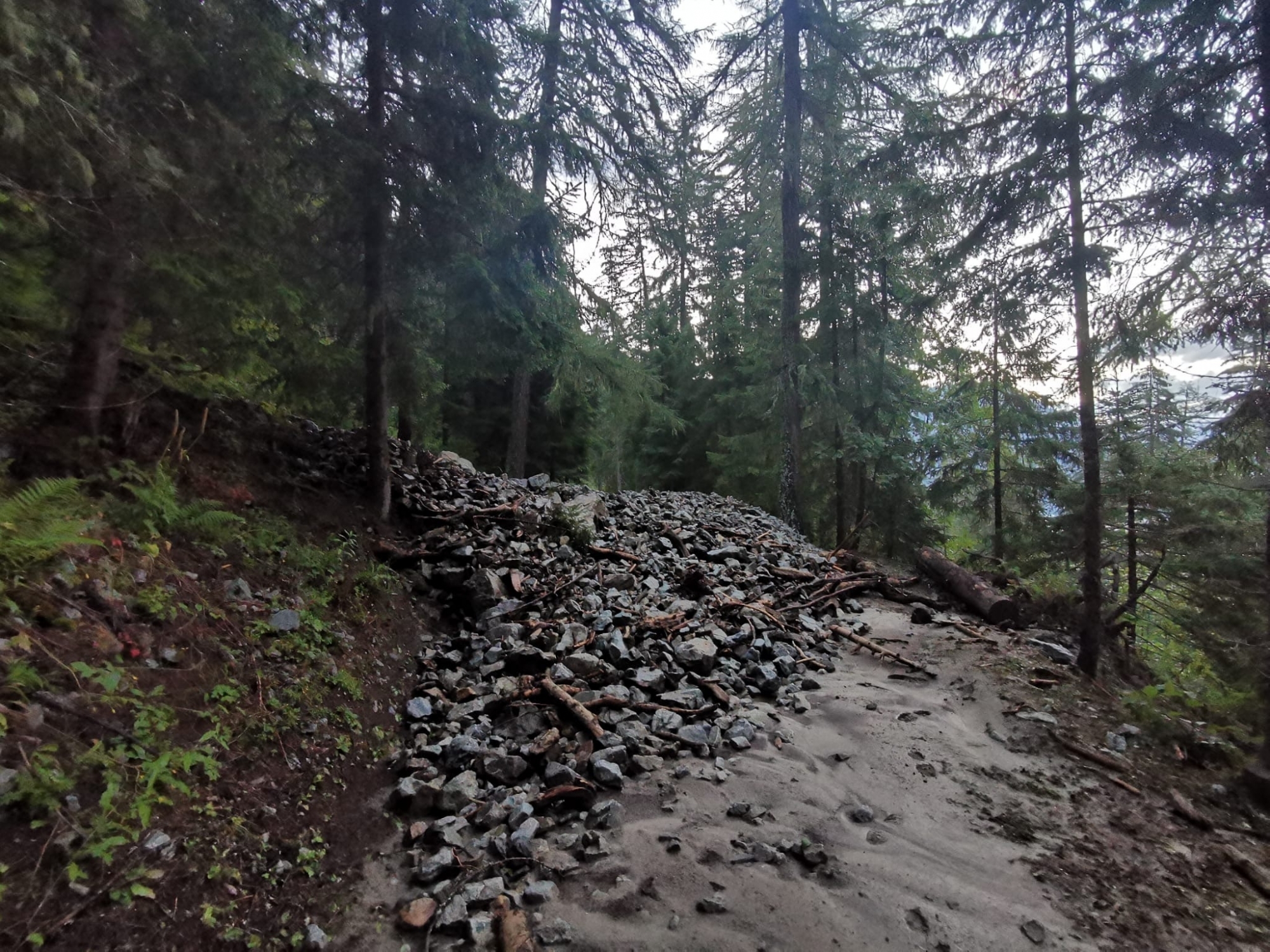 Le Vallon de Van a été fortement touché