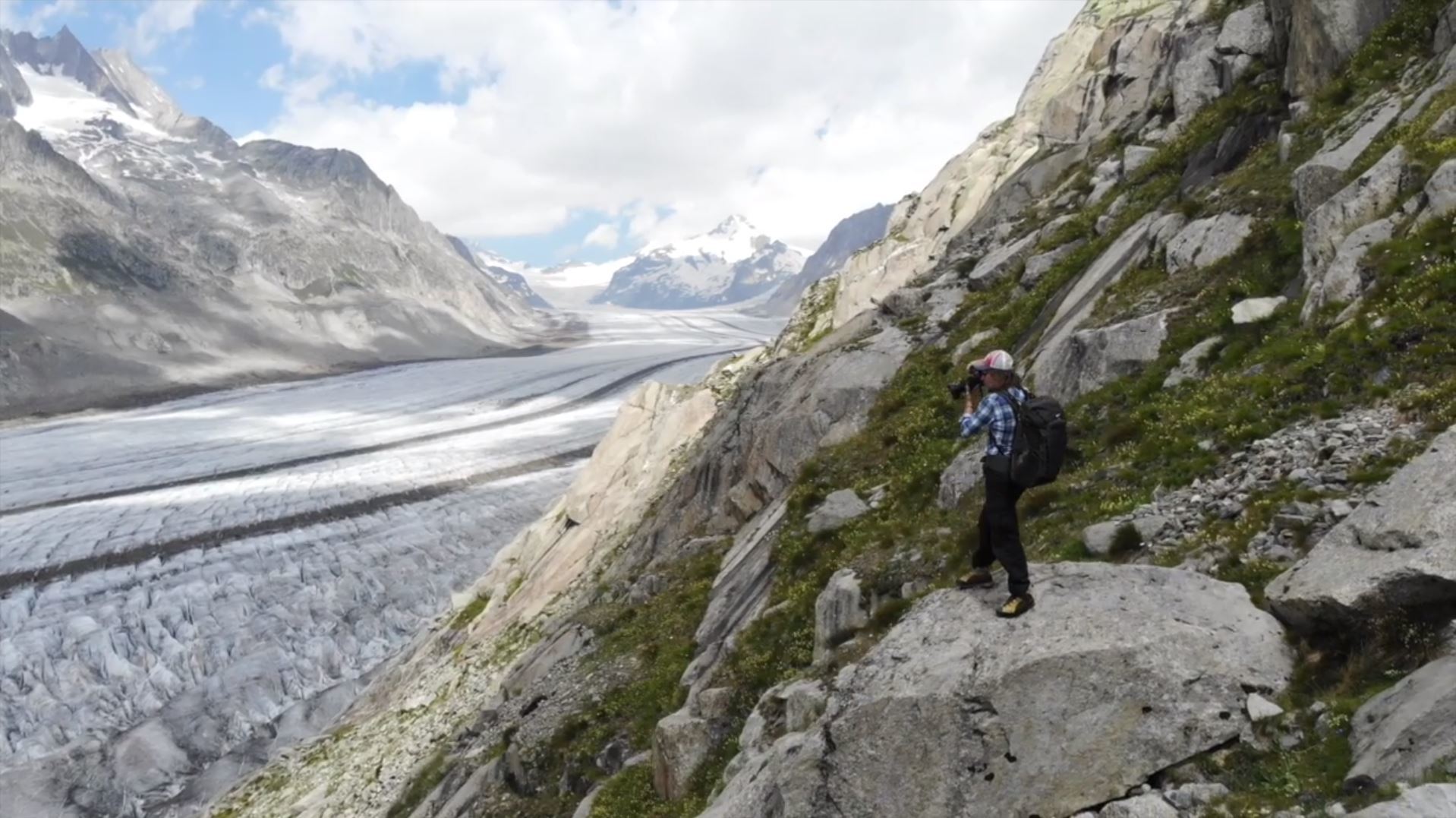 Valaisan d'adoption, David Carlier photographie les glaciers depuis qu'il est enfant.