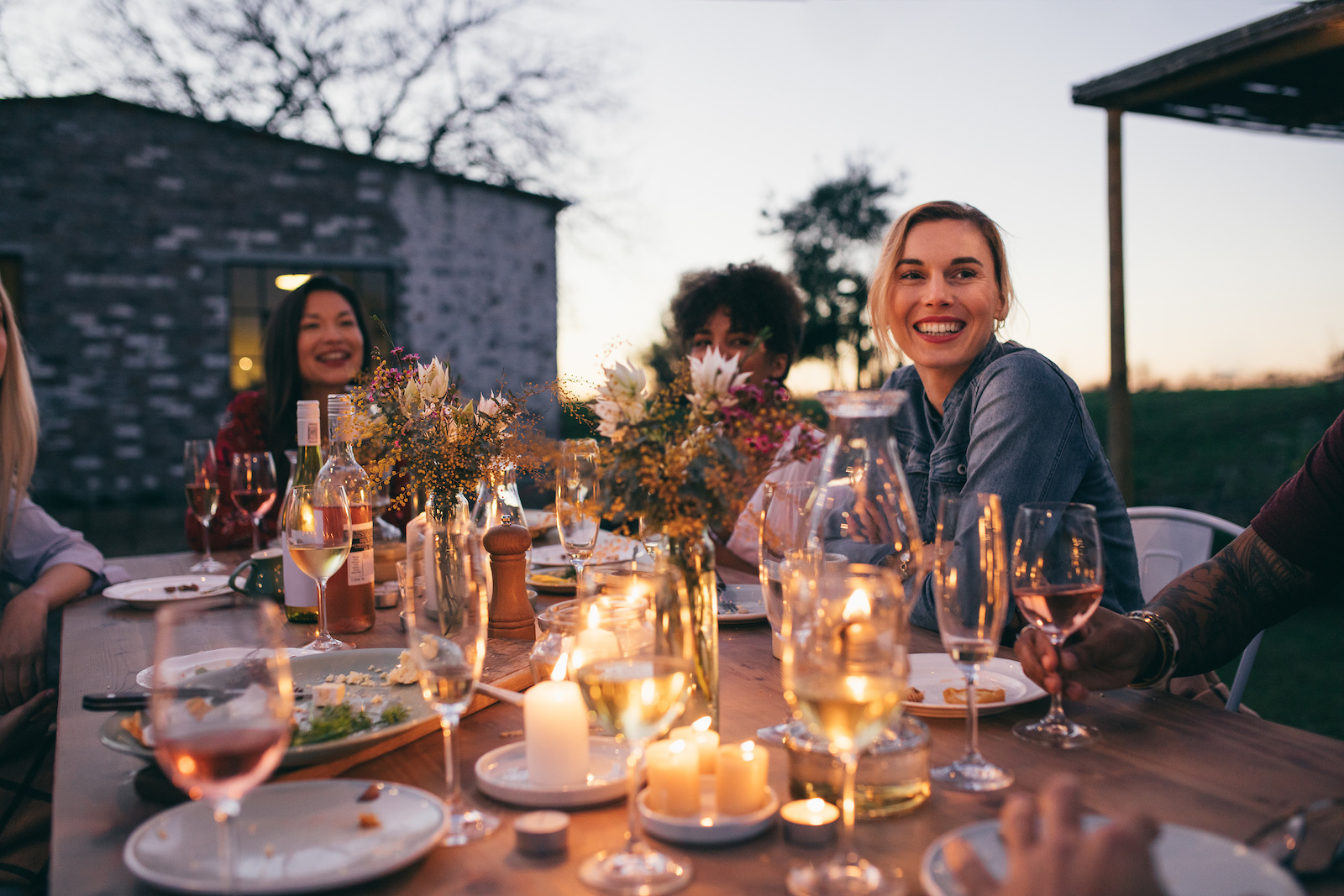 Il y a tellement de manières d'apprécier un repas entre amis.