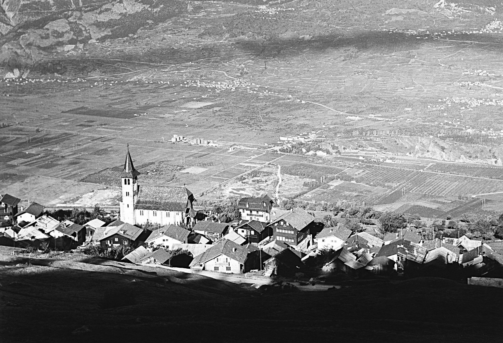 A Veysonnaz (ici vers 1960) un Délèze n'épousait pas une Fournier, et vice-versa, jusque dans les années 60.