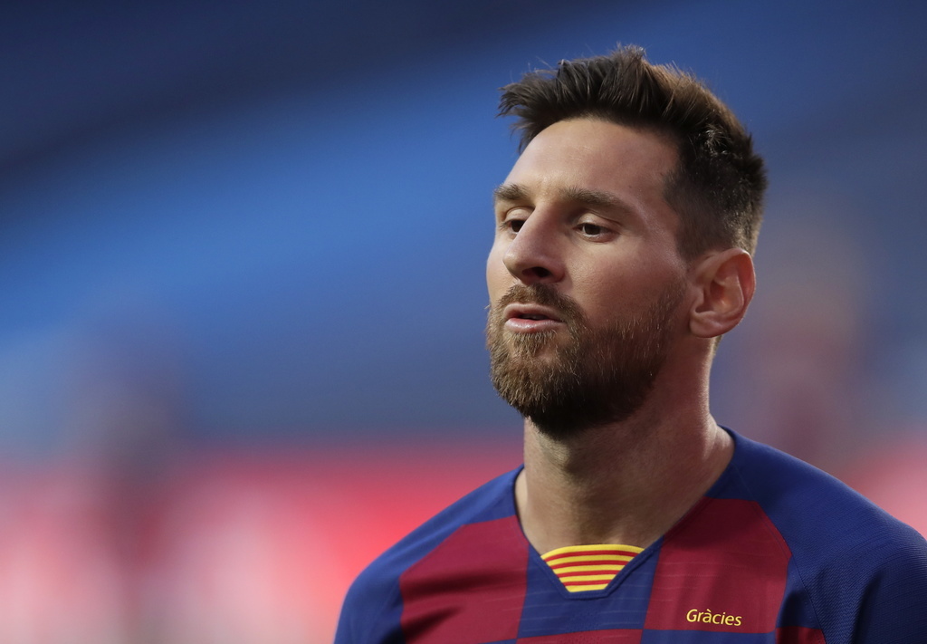 Véritable légende du FC Barcelone, Lionel Messi semble bien décidé à vouloir quitter le club catalan (Keystone Archives).
