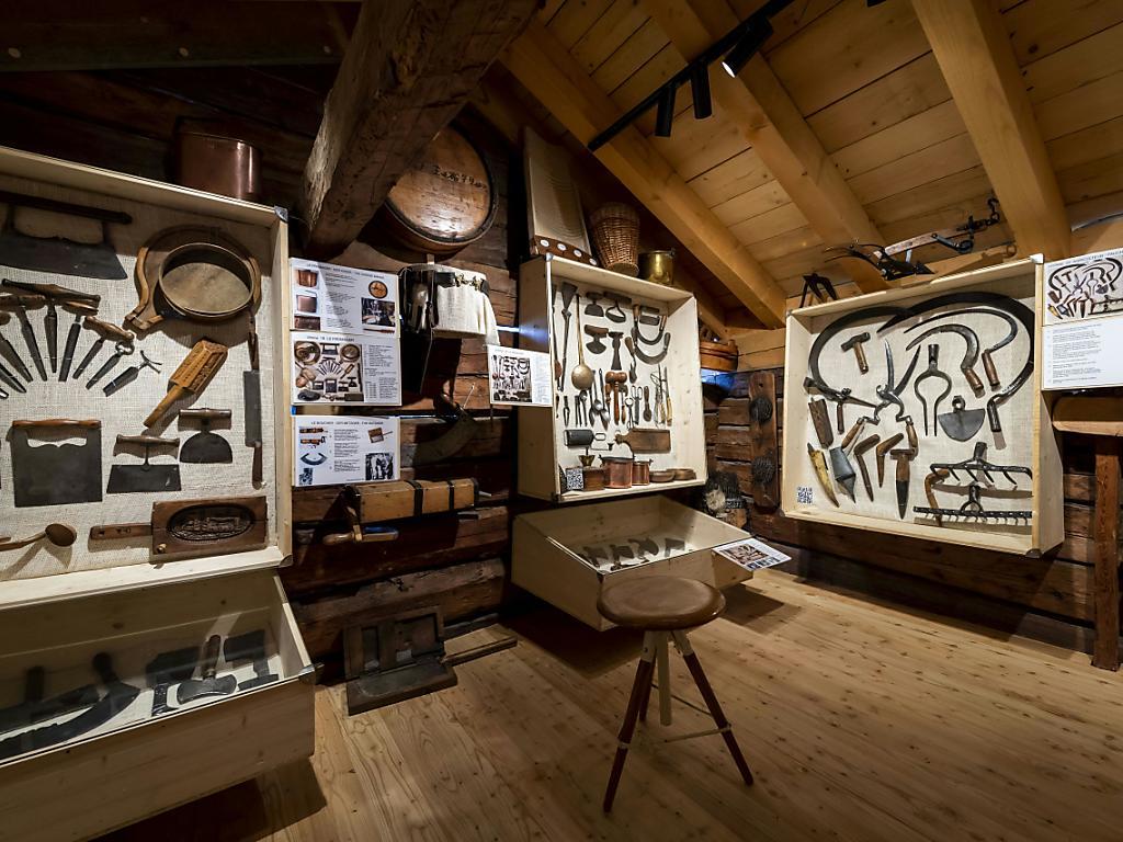 Une vue du Musée des Outils Anciens de Pinsec (MOAP), inauguré samedi.