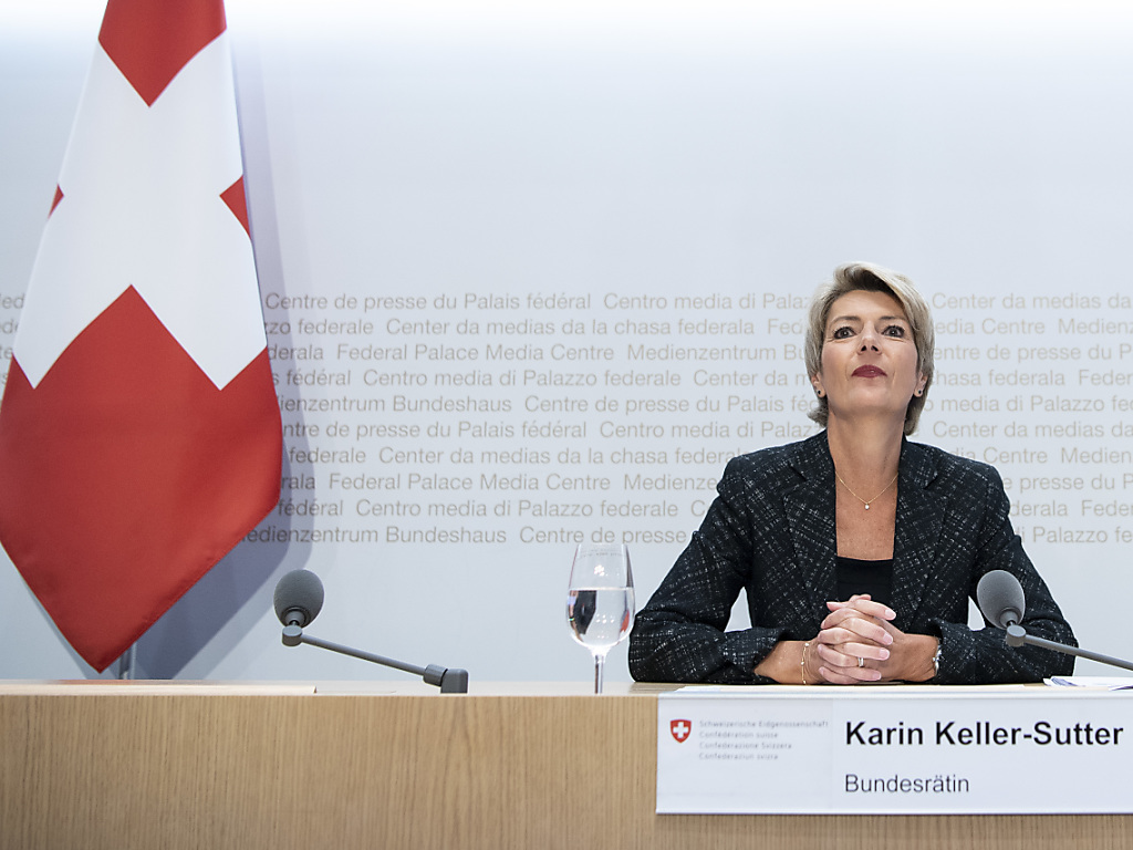 La conseillère fédérale Karin Keller-Sutter s'est toujours opposée à un rapatriement de djihadistes suisses recommandé dans un rapport d'expertes indépendantes de l'ONU (archives).